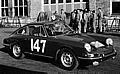 Erster Einsatz – erster Sieg: Herbert Linge/Peter Falk errangen mit dem brandneuen 911 bei der Rallye Monte Carlo 1965 einen Klassensieg und wurden Fünfte im Gesamtklassement.